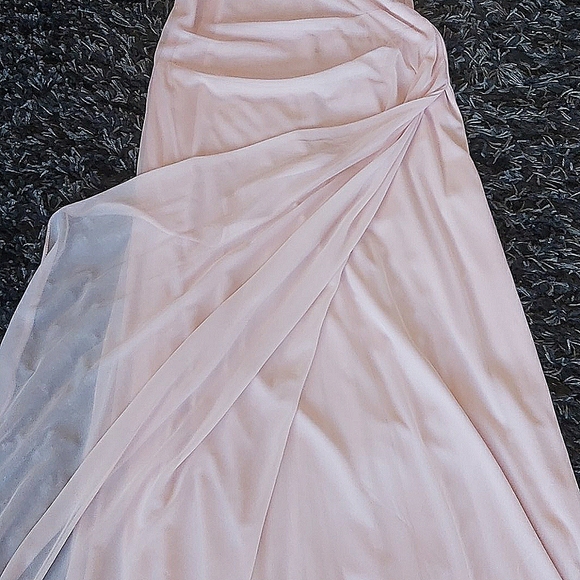 Coral Pink Dress - Picture 5 of 7